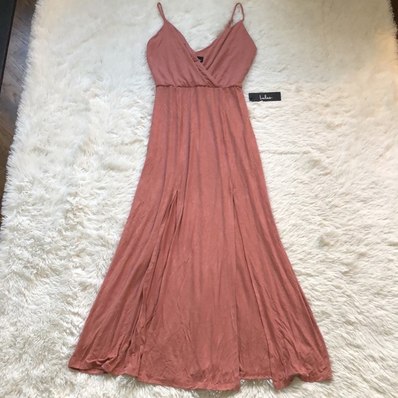 Lulu’s NWT Time to Tango Pink Midi Dress 💕 - Picture 3 of 7